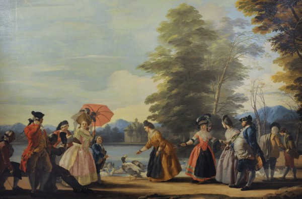 A Stroll beside the Large Pond of El Retiro.