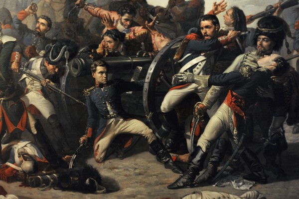 Death of Daoiz and Defence of Monteleon Park.