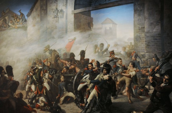 Death of Daoiz and Defence of Monteleon Park.