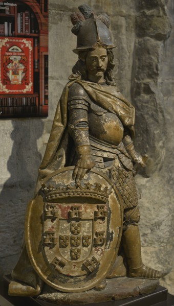 Statue of King John IV of Portugal.