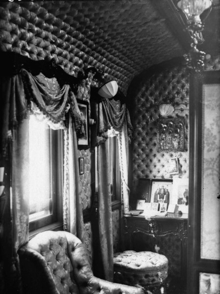 Salon of the Imperial train