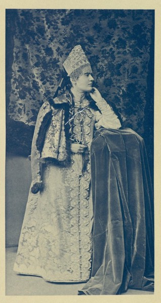 Maria Nikolaevna Voeikova circa April 1903