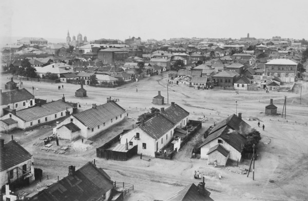 Aerial photo of Pre-revolutionary Yuzovka