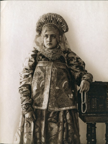Woman in traditional dress