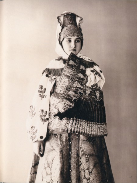 Young Russian woman Northern Russia