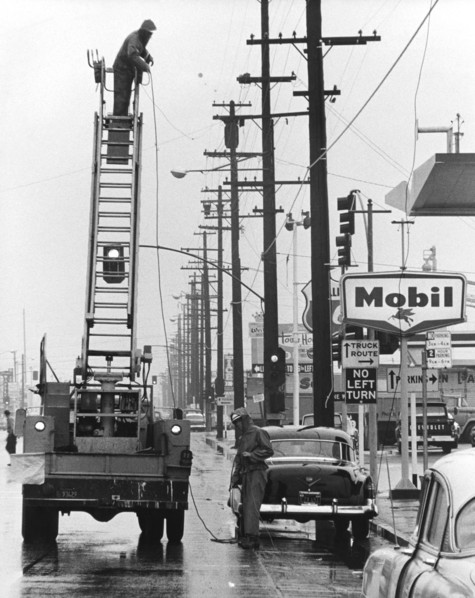 Utility Crew Working