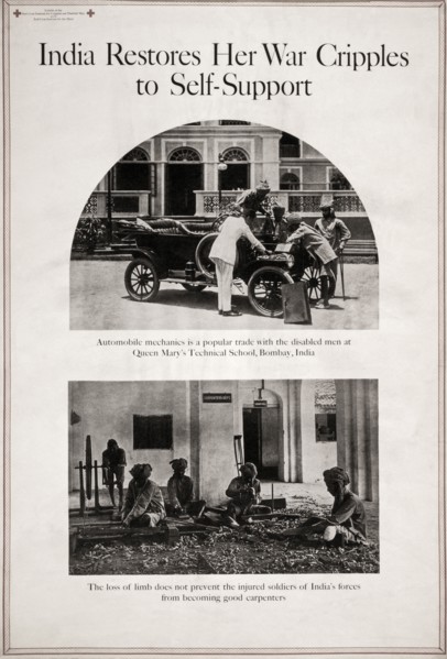 India Supports War Cripples