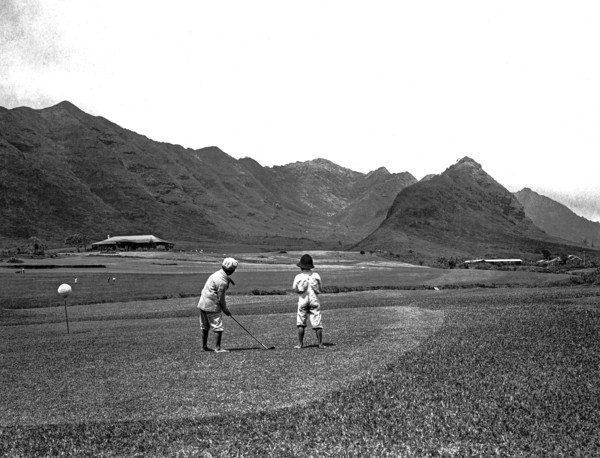 Boys At Honolulu Country Club