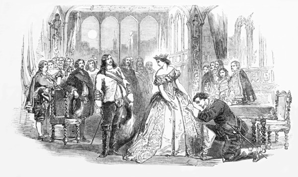 Scene From Play Colombre's Birthday At Haymarket Theatre.