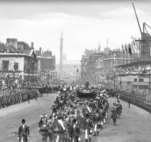 Coronation of king Edward VII.