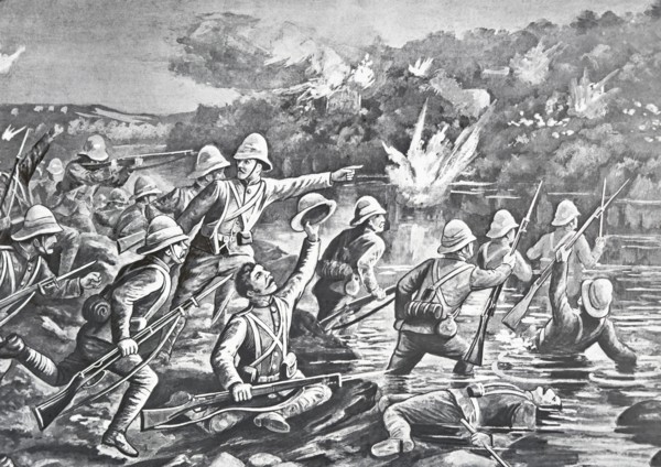 Transvaal In War The Battle For The Modder River.
