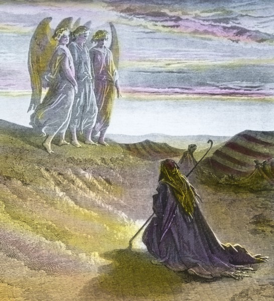 Abraham And The Three Angels.