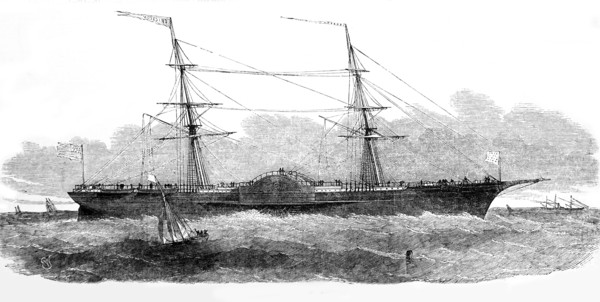 The Caloric Steam Ship Ericsson.