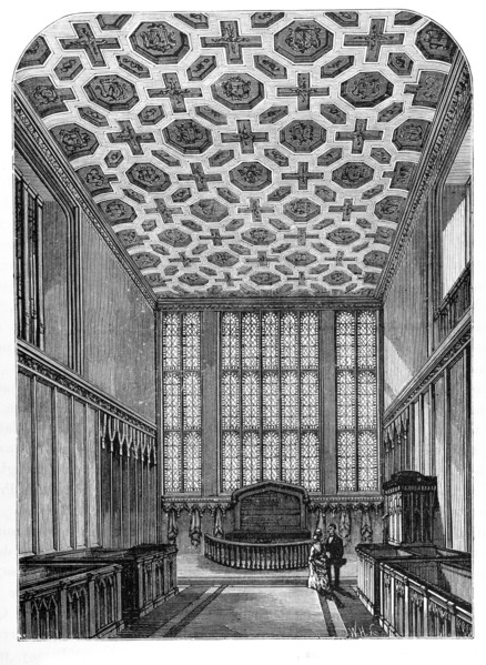 Interior Of The Chapel Royal St James's.
