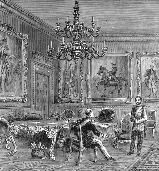 The Council Chamber St Jame's Palace.