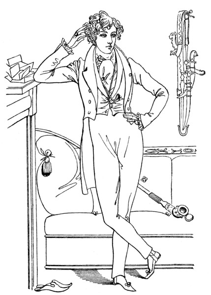 Mr Disraeli As A Boy.