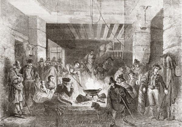 An inn or hostal in Sierra Nevada.