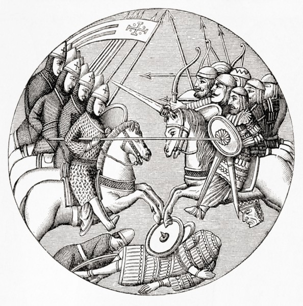 Scene from The Battle of Ascalon.