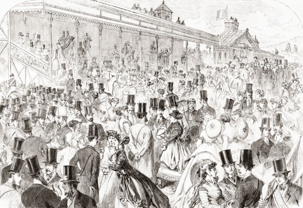 The Longchamp Racecourse.