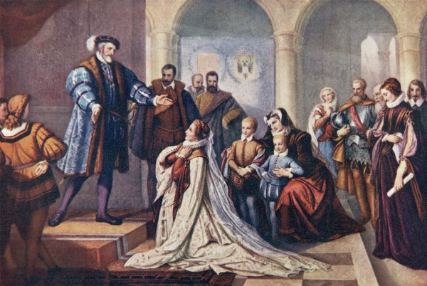 Philippine Welser at the court of Emperor Ferdinand at Innsbruck in 1559.