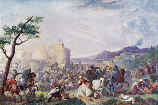 John Sobieski at the Battle of Vienna.