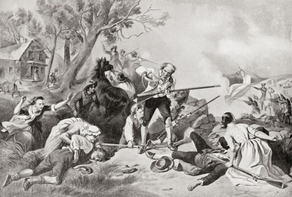 The Battle of Lexington.