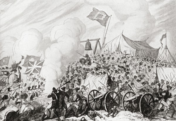The Battle of Vinegar Hill, Enniscorthy.