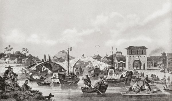 Lord Macartney arrives in Beijing in 1793 in an ultimately unsuccessful aim to open trade with China.