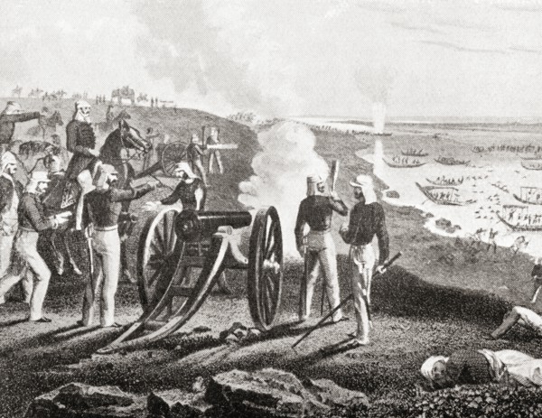 Vincent Eyre at the Siege of Arrah during the Indian Rebellion of 1857.