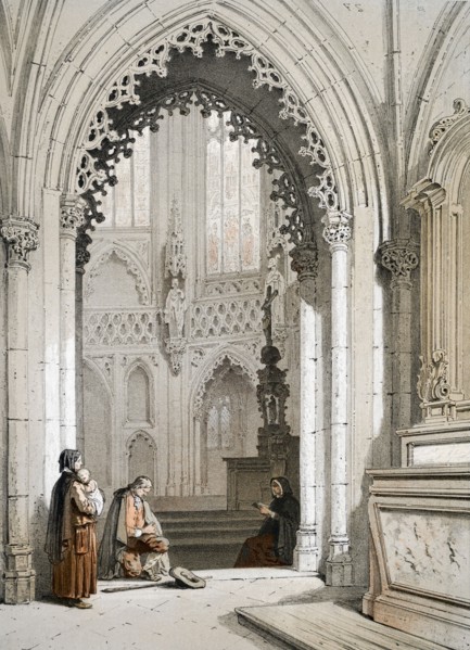 Chapel in St Jame's church at Liege.