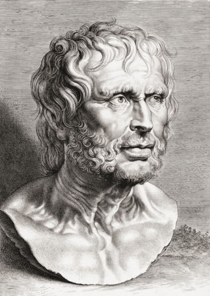 Roman philosopher Seneca the Younger.