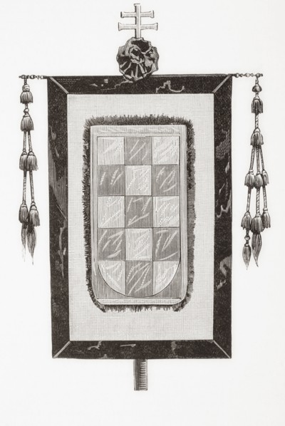 The standard of Cardinal Cisneros.