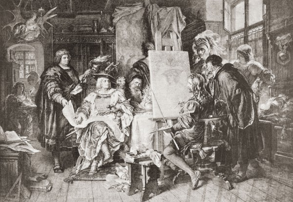 The emperor Maximilian I.