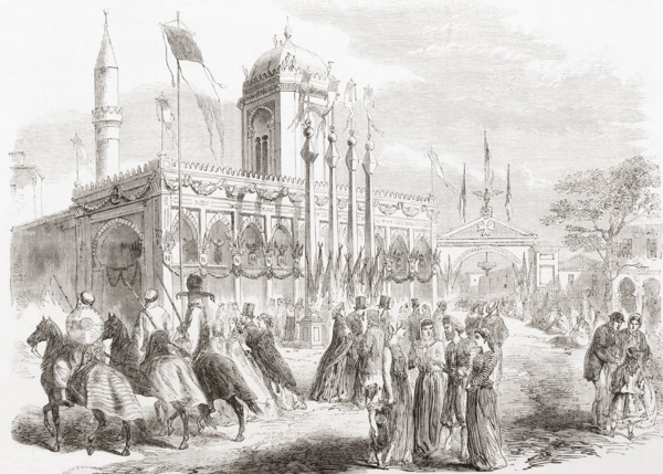 The Salah Bey Mosque.
