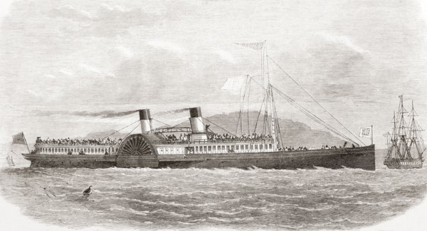 The Saloon Steam Packet Company's vessel.