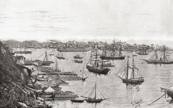 Havana harbor.
