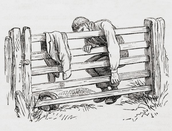 Method of reducing dislocation of the shoulder without assistance.