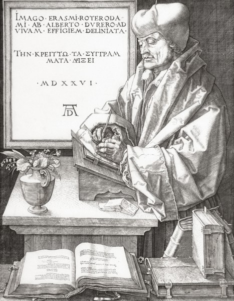 Desiderius Erasmus Roterodamus.