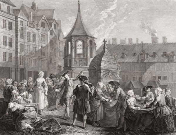 Les Halles market.