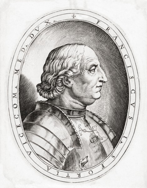 Francesco I Sforza.