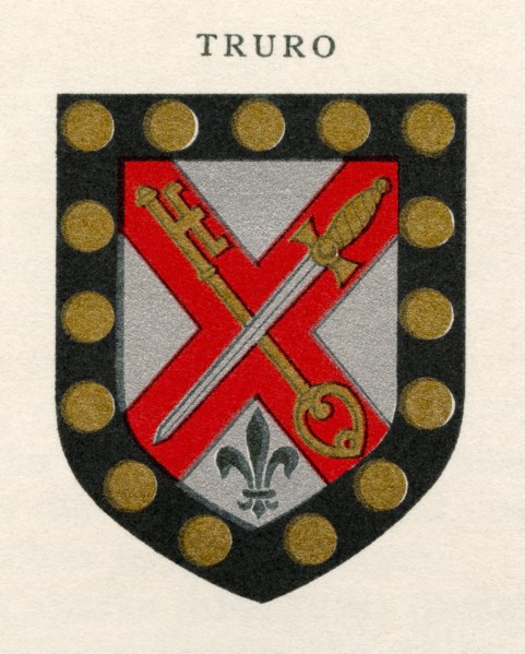 Coat of arms of the Diocese of Truro.