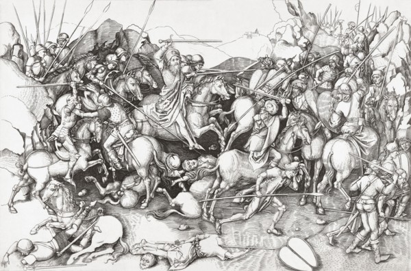 The Battle of Clavijo.