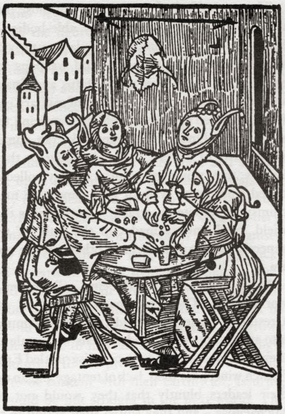 A 16th century gambling school.
