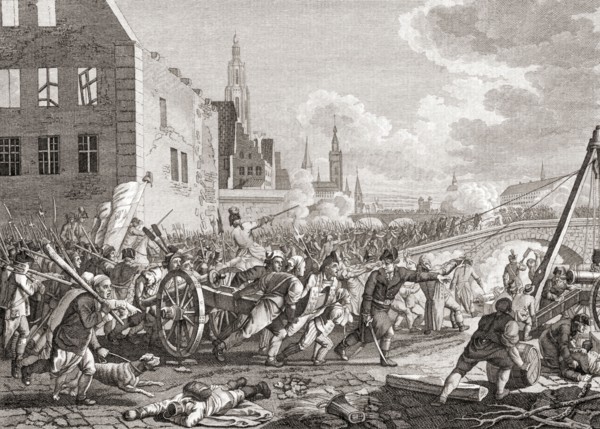 Outbreak of the revolt in Brabant.