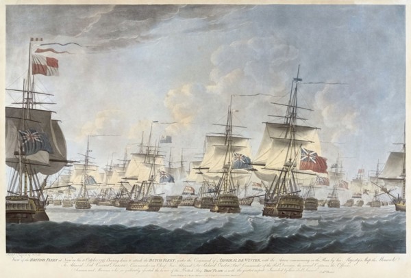 The Battle of Camperdown.