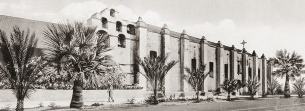 Mission San Gabriel Arcangel.