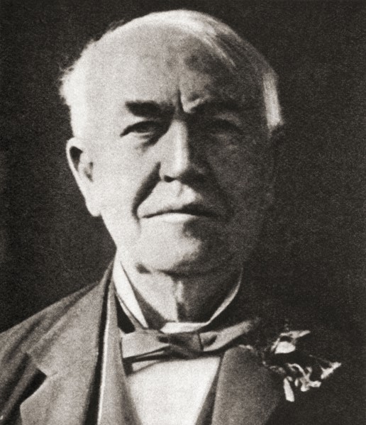 Thomas Alva Edison.