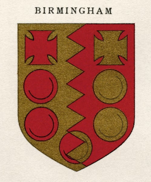 Coat of arms of the Diocese of Birmingham.