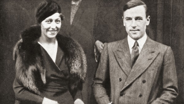 Amy Johnson and her husband Jim Mollison.