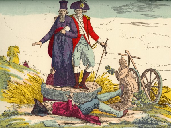 The French farmer crushed by taxes.